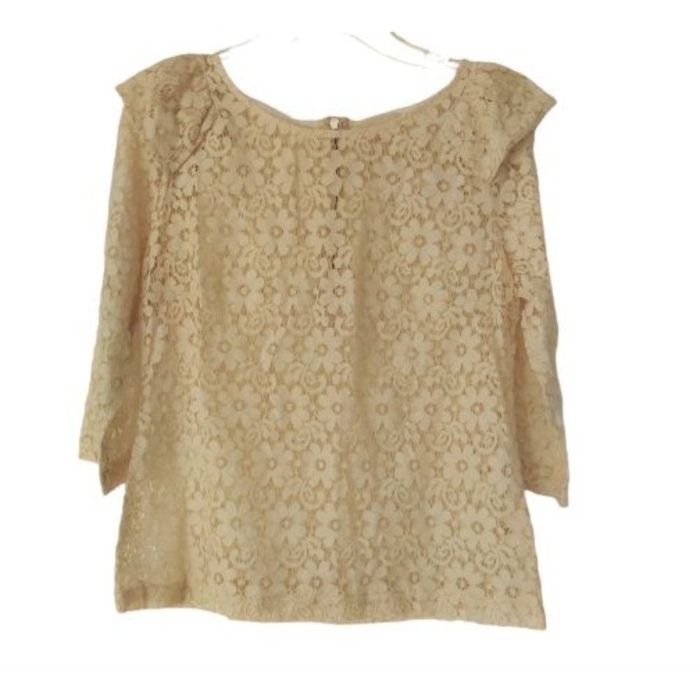 Pins and Needles Women's Floral Lace Top